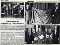 1997 Verleihung der Ehrenfahne des Europarates 1 
