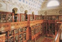 Bibliotek der Abtei